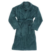 BADEMANTEL S Unisex  - Grün, KONVENTIONELL, Textil (Snull) - Vossen