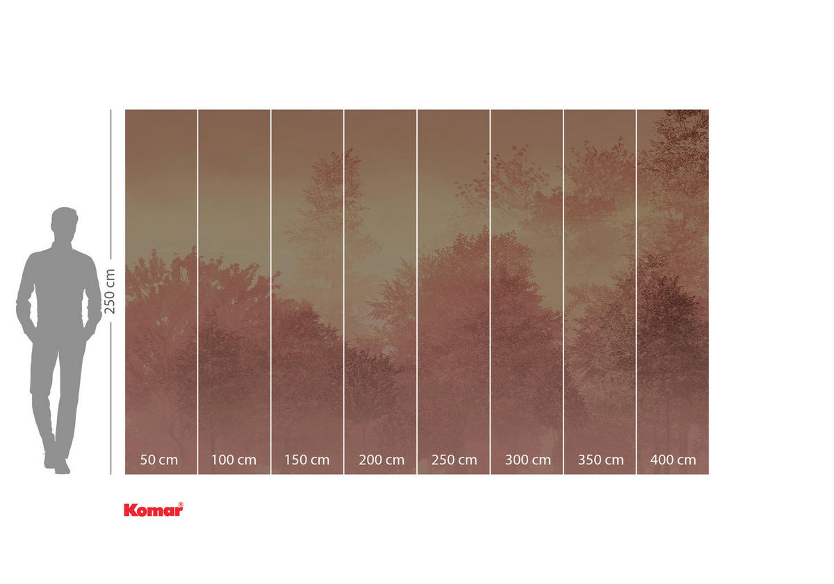 VLIESTAPETE 2,5 m  - Gelb/Rosa, Basics (400/250cm) - Xora