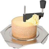 KÄSEHOBEL - Edelstahlfarben, Basics, Metall (18,5cm) - Heidi Cheese Line