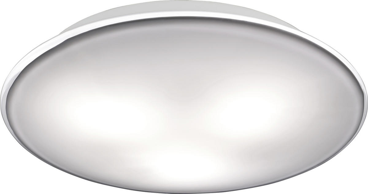 DECKENLEUCHTE 15 W  40/9 cm    - Weiß, KONVENTIONELL, Glas (40/9cm) - Bankamp