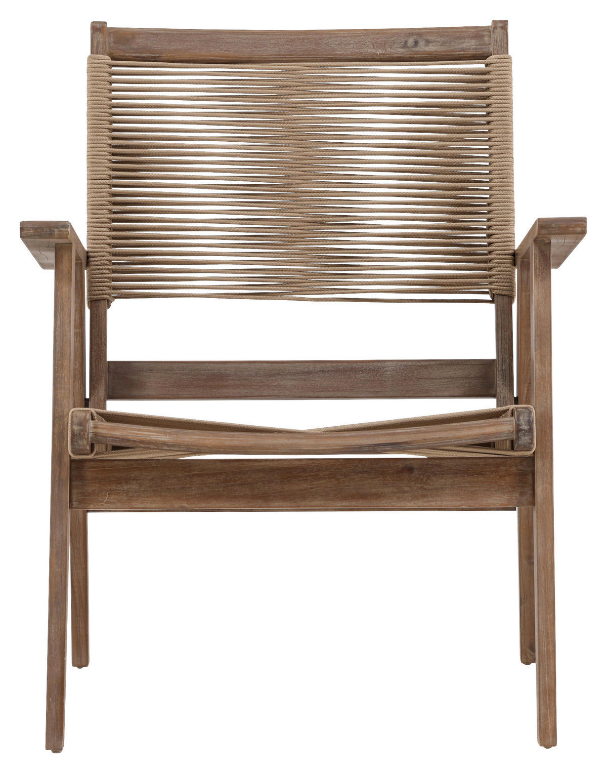 LOUNGEFÅTÖLJ  - brun, Klassisk, trä/textil (68/88/72cm) - Gardenson