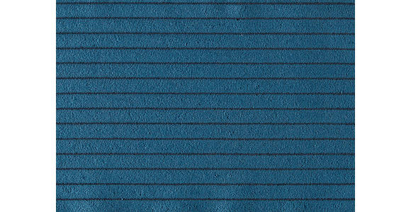 ECKSOFA Blau Cord - Blau/Braun, KONVENTIONELL, Holz/Textil (230/190cm) - Carryhome