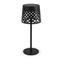 LED-AUßENLEUCHTE Gretita 10/30 cm   - Schwarz, Basics, Metall (10/30cm) - Newgarden