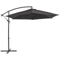 AMPELSCHIRM  300/300 cm  - Anthrazit/Schwarz, Konventionell, Textil/Metall (300/300cm)