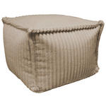 POUF in Textil Taupe  - Taupe, Design, Textil (70/70/40cm) - Ambia Home