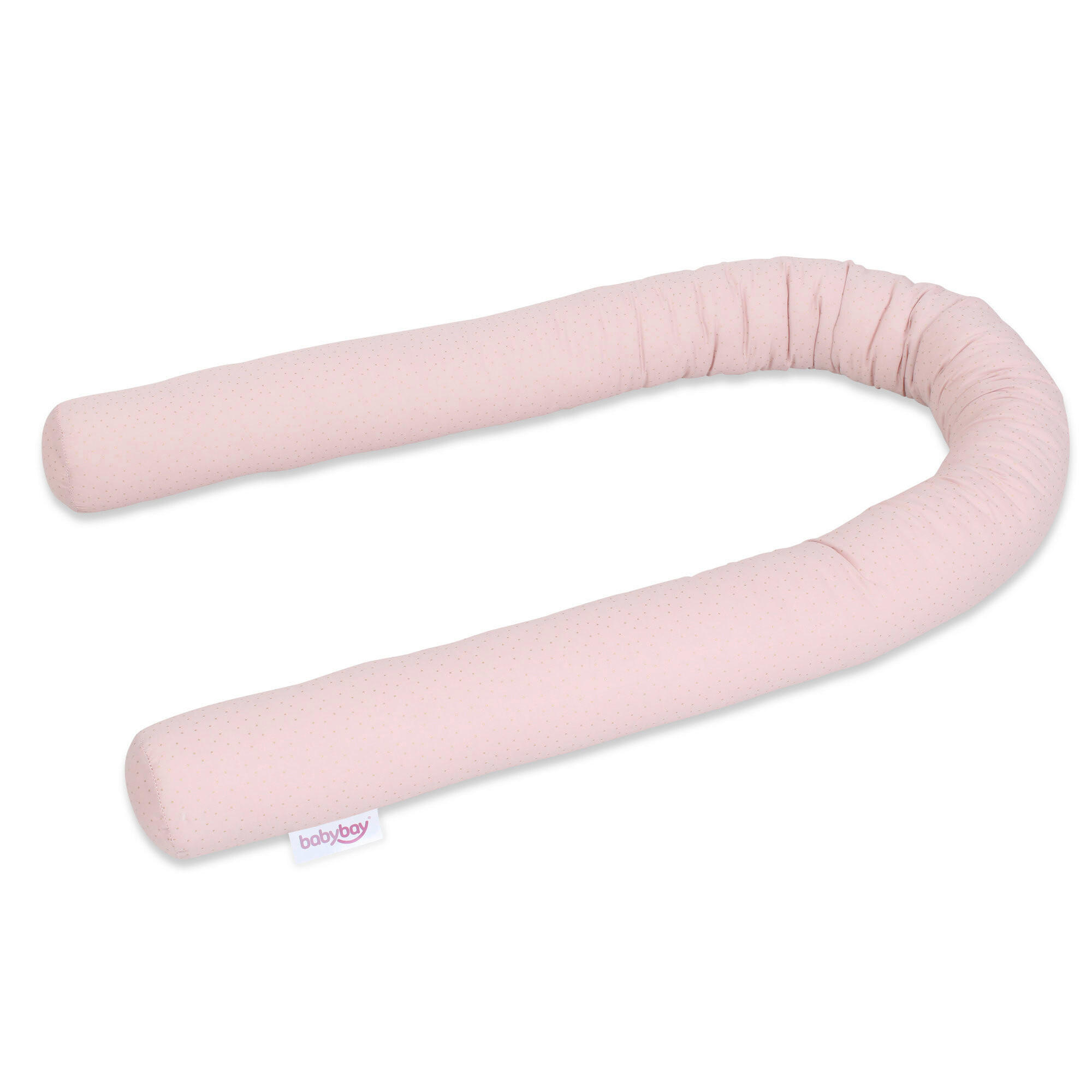 NESTCHENSCHLANGE BABY BAY 9/180 cm  - Rosa, Basics, Textil (9/180cm) - Babybay