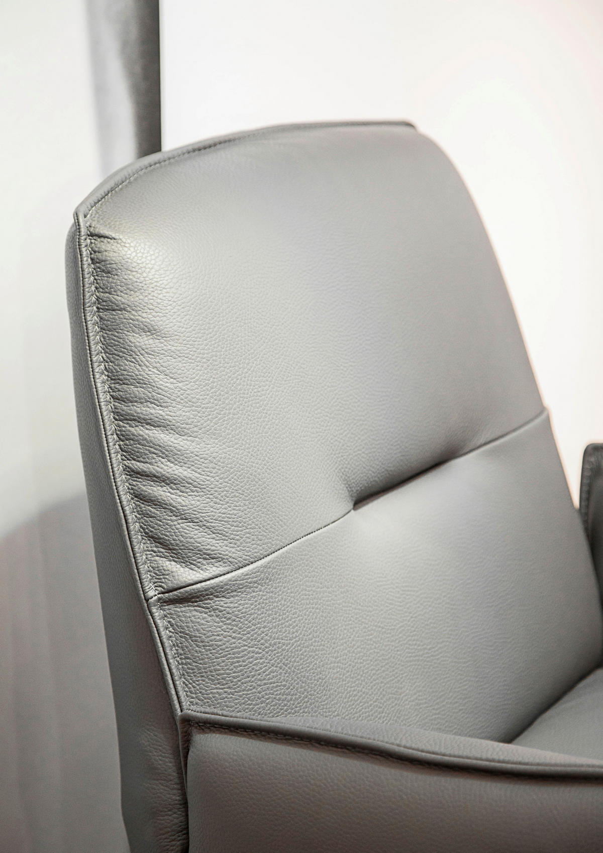 XXL-FÅTÖLJ i läder mörkbrun  - svart/mörkbrun, Design, metall/läder (83/90/85cm) - MID.YOU