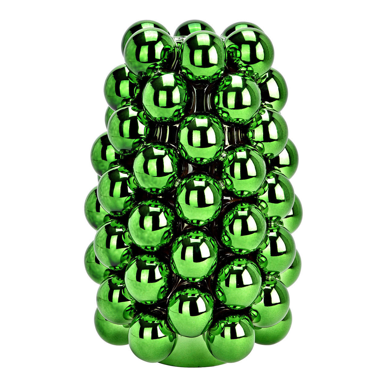 VASE  - Grün, Basics, Keramik (16,0/24,0/16,0cm)