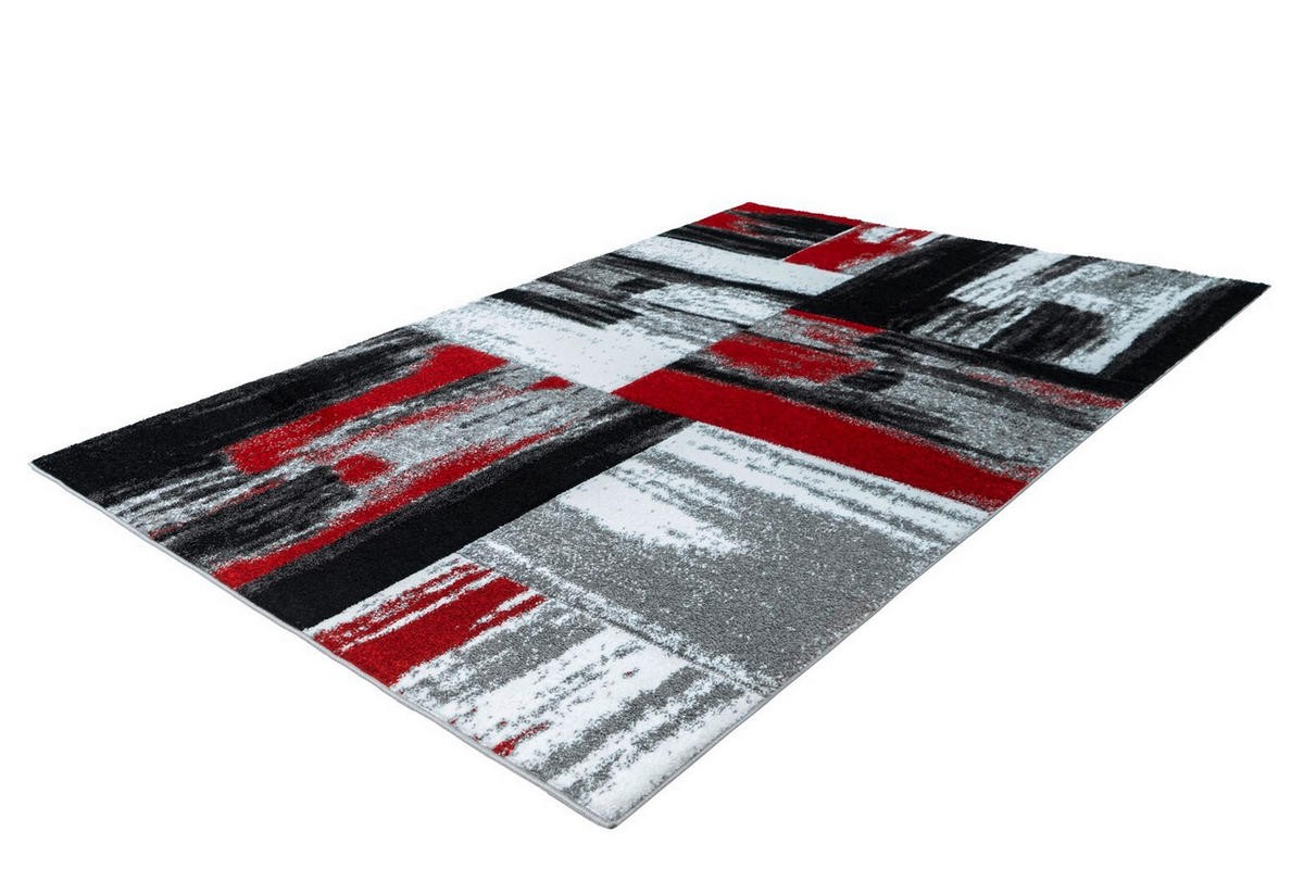 TEPPICH 160/230 cm Dominica - Roseau Rot Rot  - Rot, KONVENTIONELL, Textil (160/230cm)