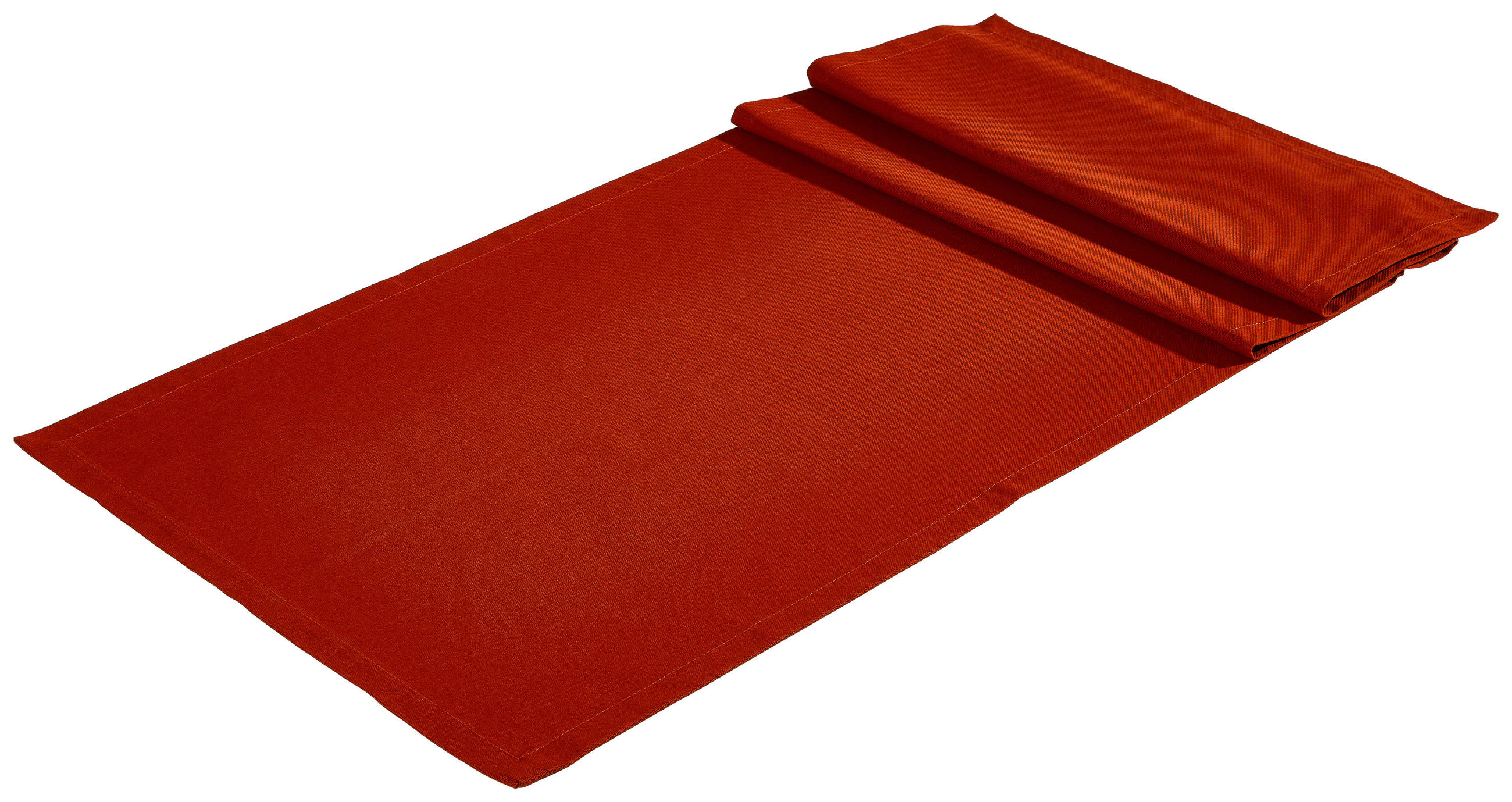 TISCHLÄUFER Panama 45/150 cm  - Rotbraun/Terracotta, Basics, Textil (45/150cm) - Bio:Vio