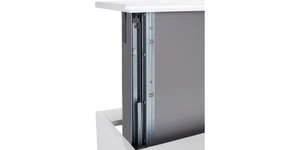 Waschbecken mit Unterschrank + Soft-Close Tress II ,b: 80cm - Weiß, KONVENTIONELL, Keramik/Holzwerkstoff (80/51,5/45cm) - Luca Bessoni