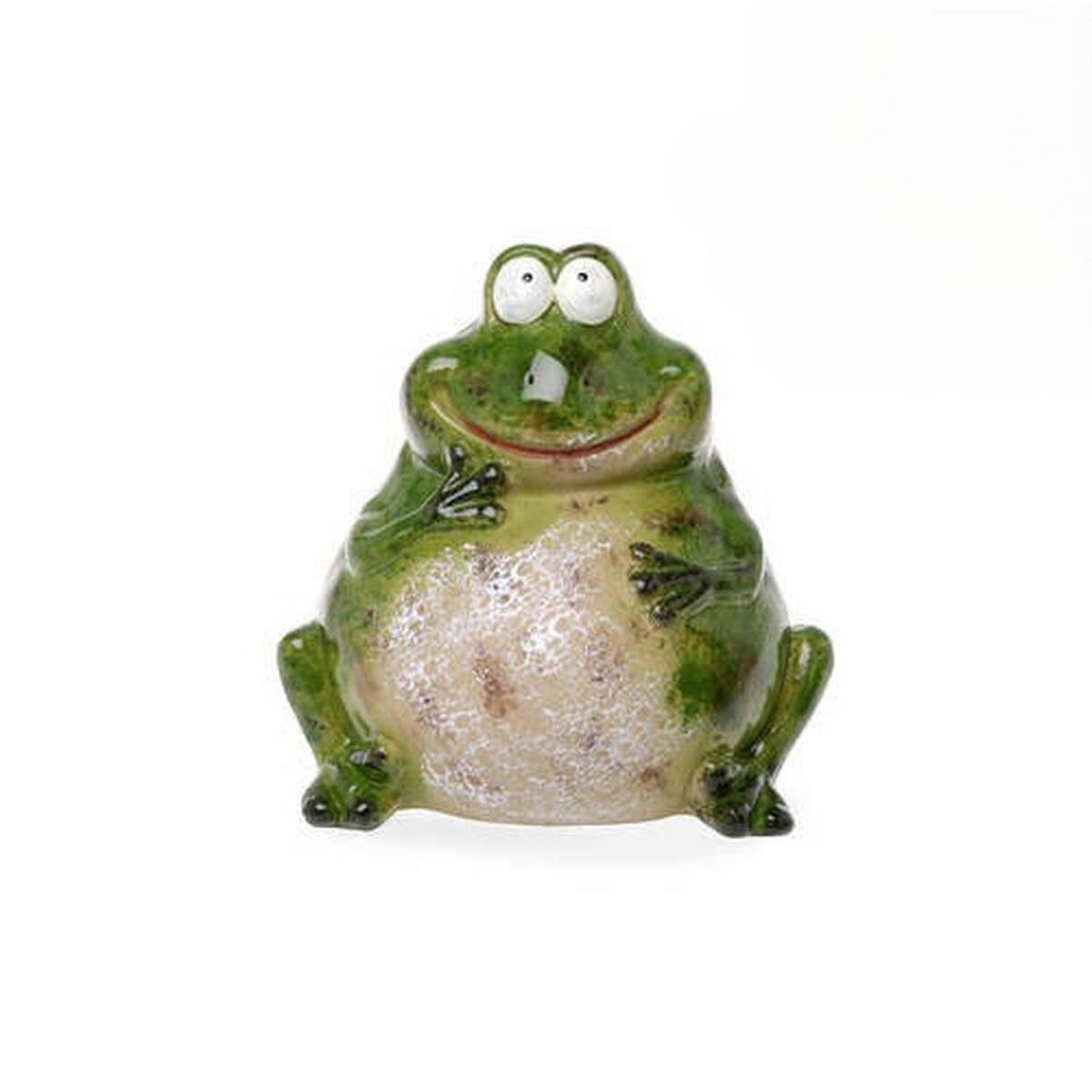 DEKOFROSCH - Grün, LIFESTYLE, Keramik (17,9/14,6/17,3cm)