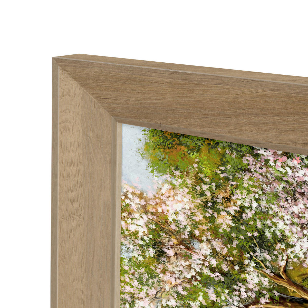 DRUCKGRAFIK Landschaft & Natur  - Eichefarben/Multicolor, Basics, Holz/Papier (75/56/3cm)