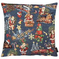 KISSENBEZUG WINTERWELT 49/49 cm  - Multicolor, Design, Textil (49/49cm) - X-Mas
