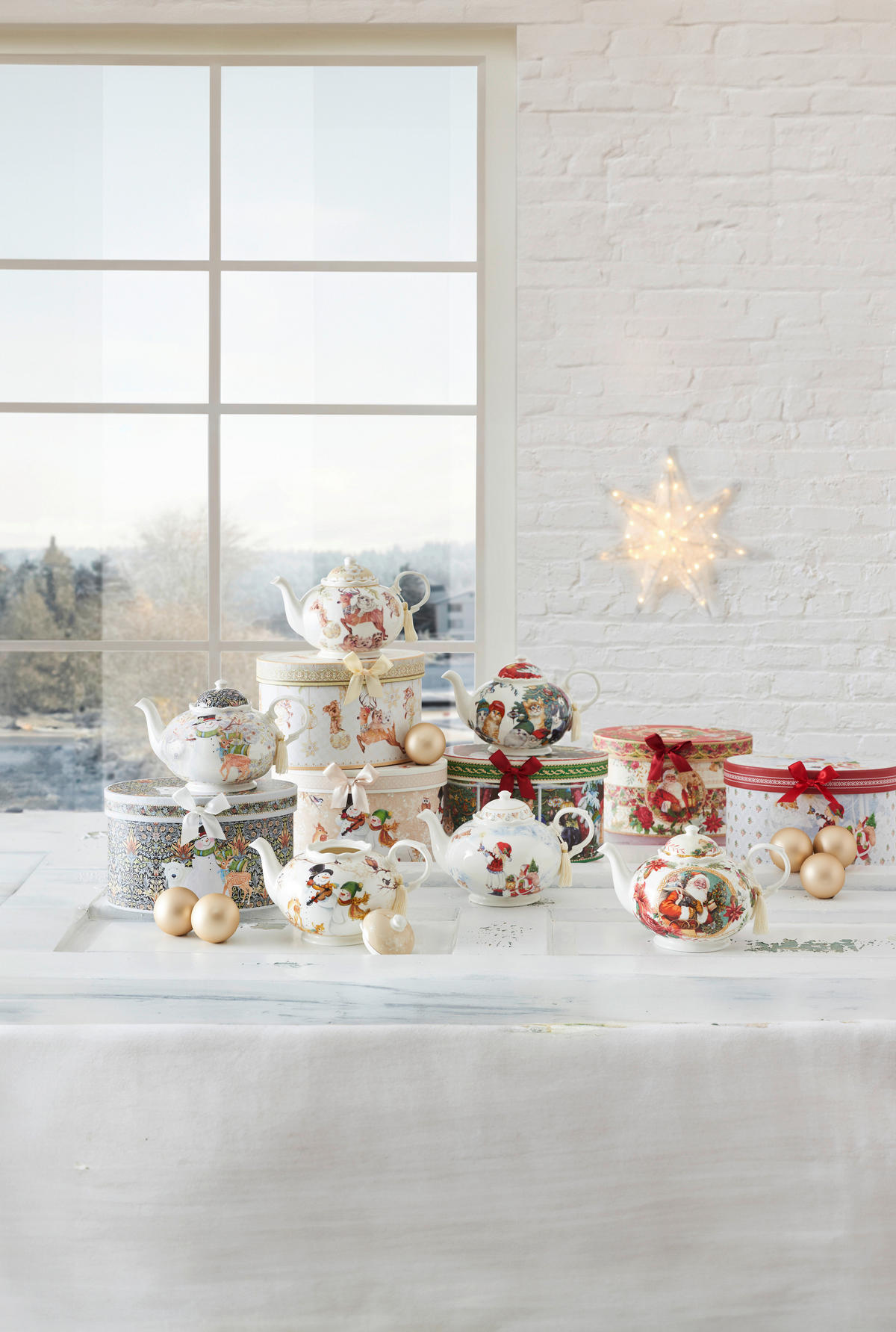 CEAINIC  - multicolor, Lifestyle, ceramică (22,8/14cm) - X-Mas