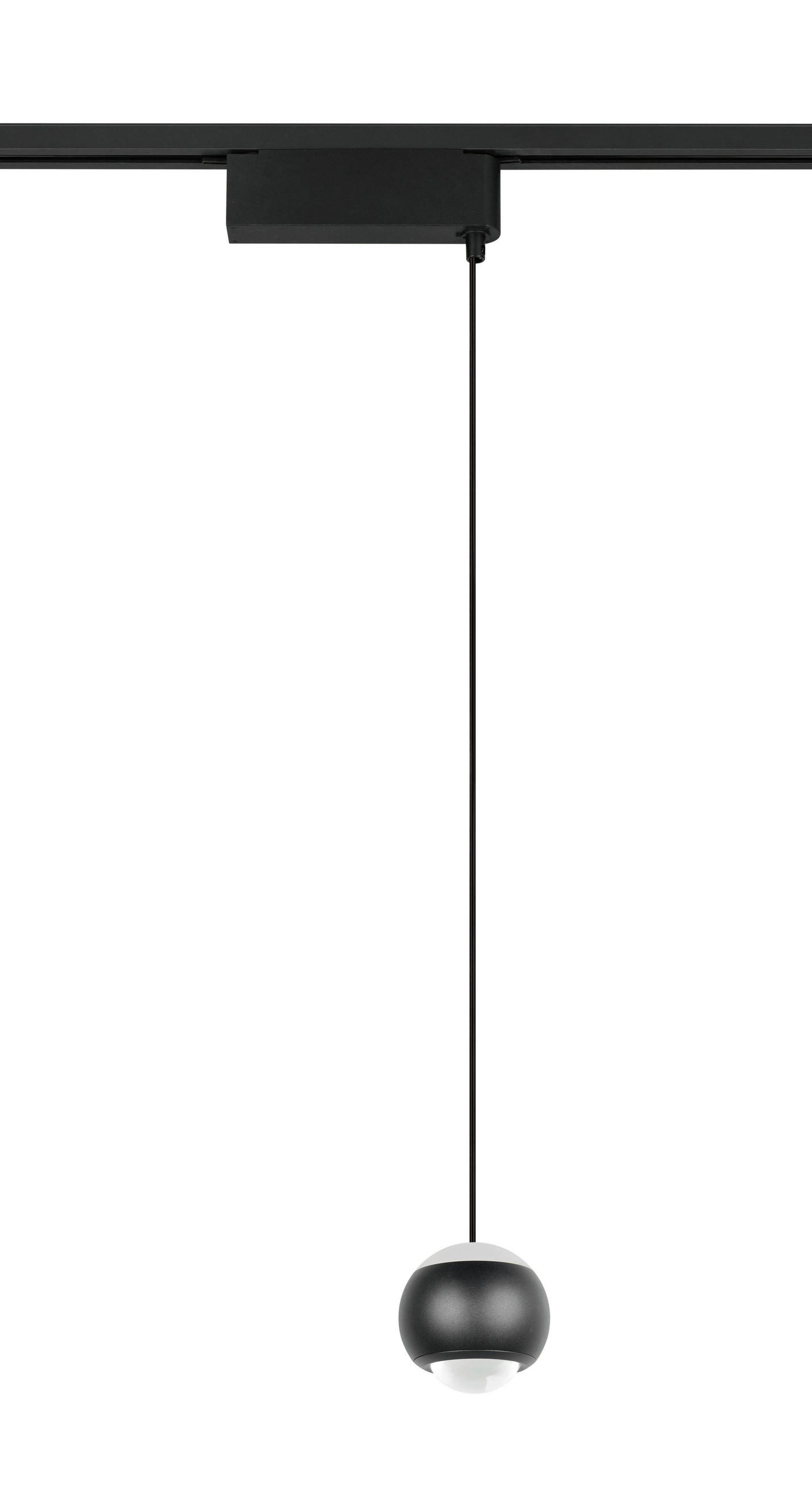 HÄNGLAMPA FÖR SKENSYSTEM Hamlet 10/180 cm   - svart, Klassisk, metall (10/180cm) - Trio Leuchten