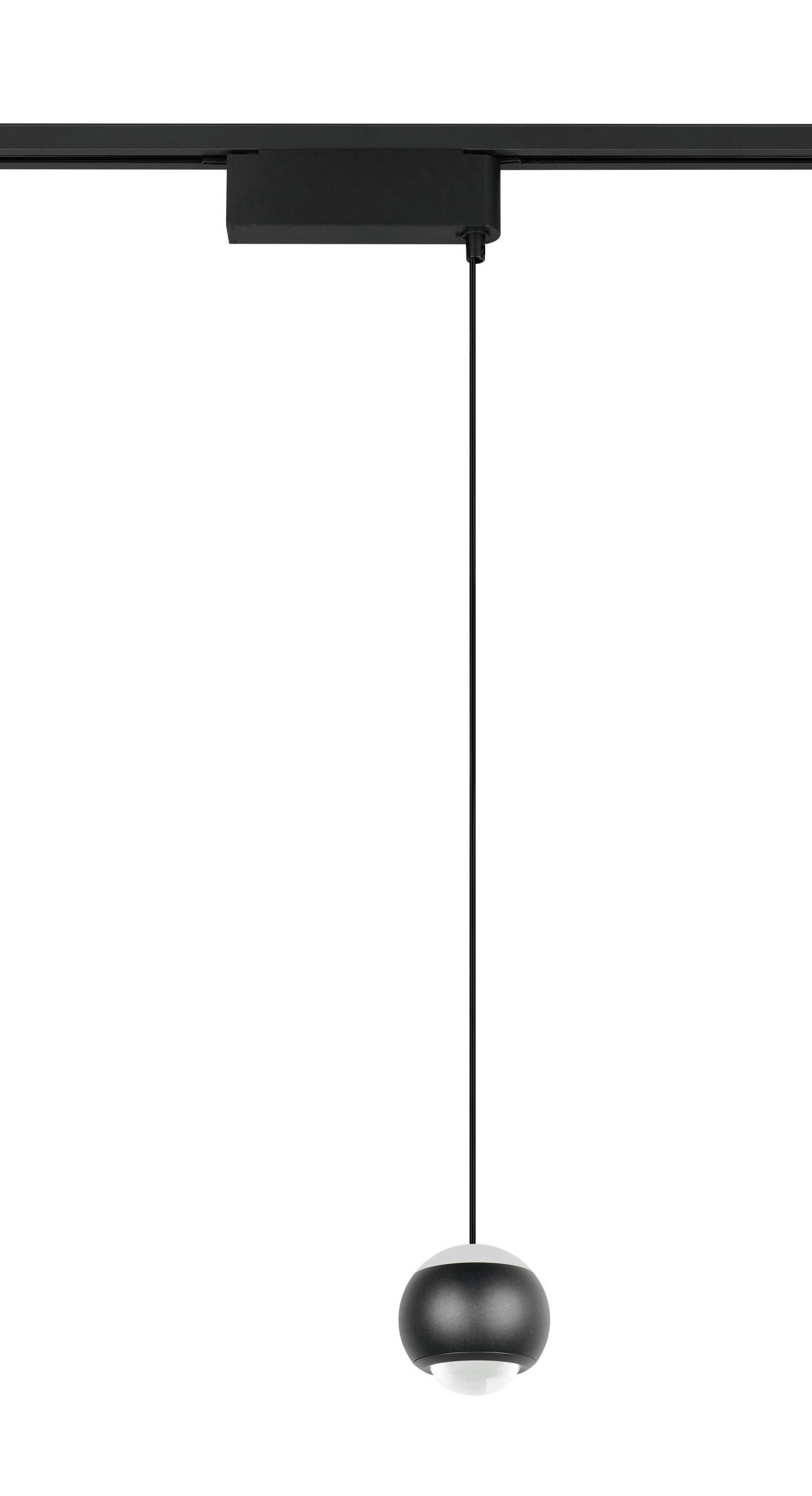 HÄNGLAMPA FÖR SKENSYSTEM Hamlet 10/180 cm   - svart, Klassisk, metall (10/180cm) - Trio Leuchten