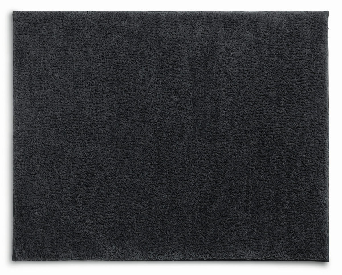 BADEMATTE Maja Grau  - Grau, Basics, Textil (65/55/1,5cm) - Kela