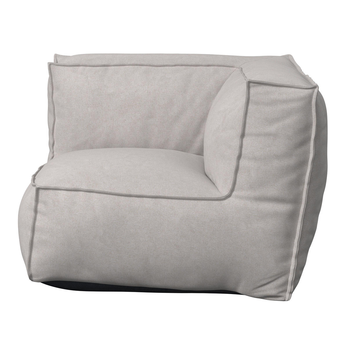 LOUNGESOFA  - Beige, MODERN, Textil (95/80/95cm) - Ambia Garden