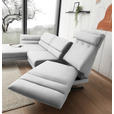 ECKSOFA  in Flachgewebe Creme  176-217/279-327 cm  - Creme/Schwarz, Design, Textil/Metall (176-217/279-327cm) - Dieter Knoll