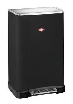 Wesco Abfallsammler BIG Double Boy Schwarz 40.5x65x34.5 cm