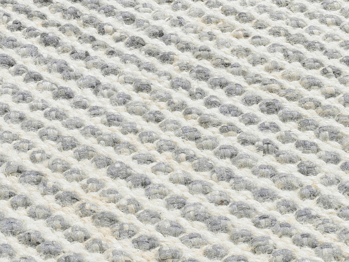 HANDWEBTEPPICH 140/200 cm Grau  - Grau, Basics, Textil (140/200cm) - Musterring