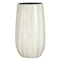 DEKORAČNÍ VÁZA, keramika, 70 cm - bílá, Basics, keramika (39/39/70cm)