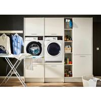 HAUSWIRTSCHAFTSRAUM 214,8/190,7/60 cm  in Weiß  - Weiß, Design, Holzwerkstoff (214,8/190,7/60cm) - Pino