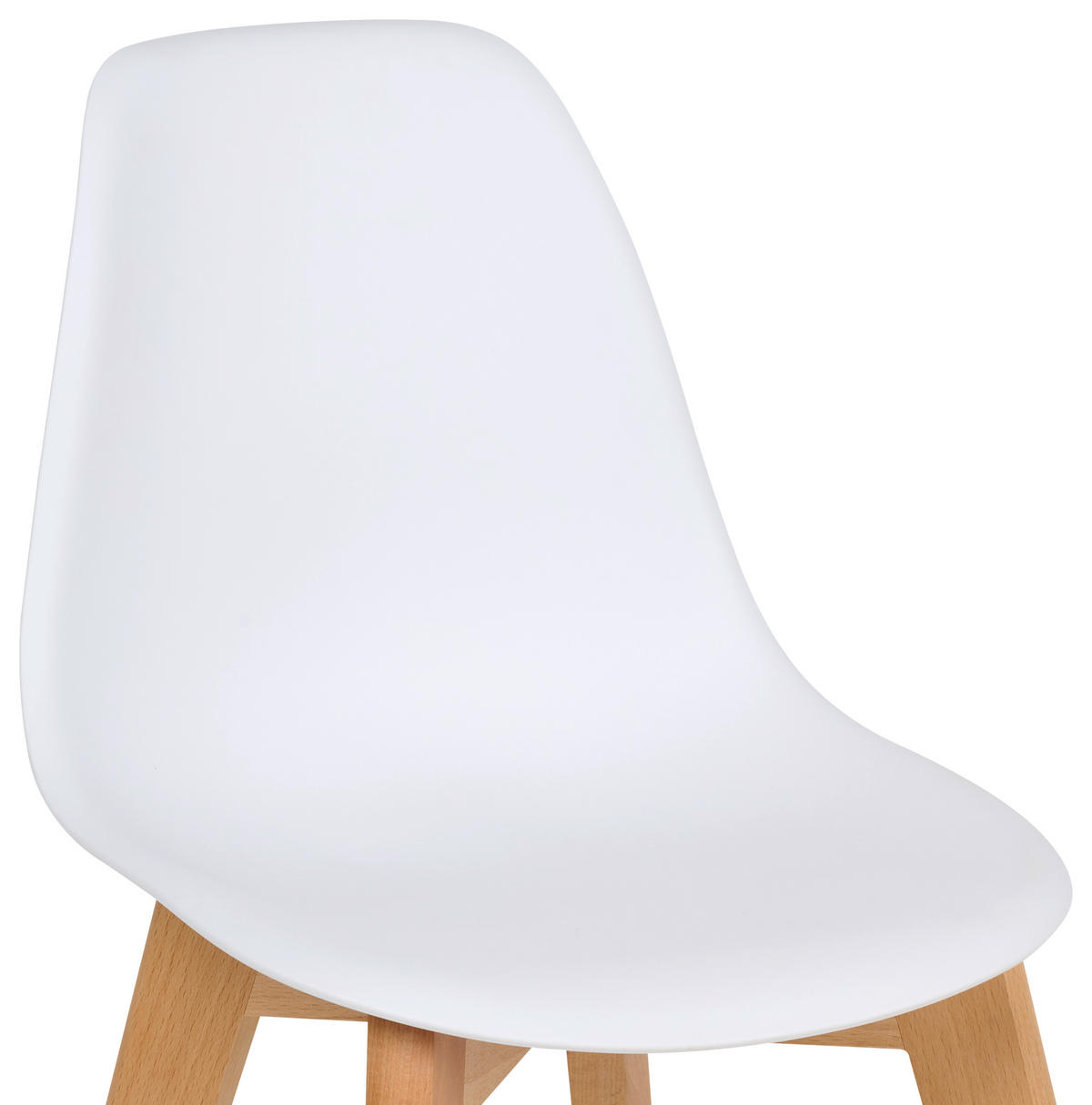 DJEČJA STOLICA   - bijela/boje bukve, Trend, drvo/plastika (31/57/38cm) - My Baby Lou