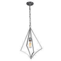 HÄNGELEUCHTE 35.3/69.8  cm    - Chromfarben, Konventionell, Metall (35.3/69.8 cm) - Elstead Lighting