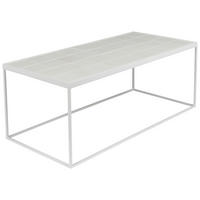 COUCHTISCH in Metall, Keramik, Holzwerkstoff 93/43/36 cm  - Weiß, MODERN, Keramik/Holzwerkstoff (93/43/36cm) - Lomoco