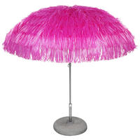 SONNENSCHIRM 200x200 cm Pink  - Pink/Alufarben, Design, Textil/Metall (200/200cm) - Jan Kurtz