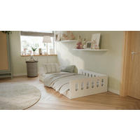 KINDER-/JUNIORBETT 80/180 cm  in  - Birkefarben/Weiß, MODERN, Holz/Holzwerkstoff (80/180cm) - MID.YOU
