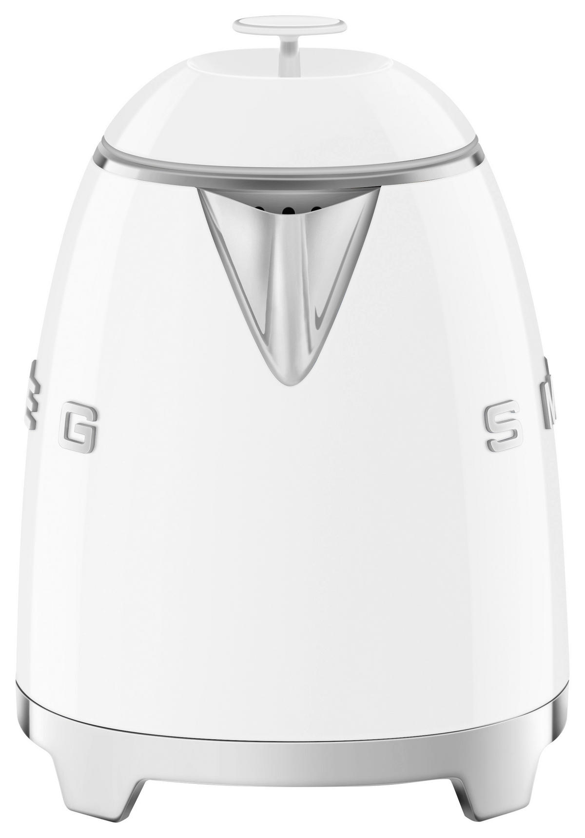 WASSERKOCHER 0.8 l  - Weiss, Basics, Metall (20/20/15cm) - SMEG