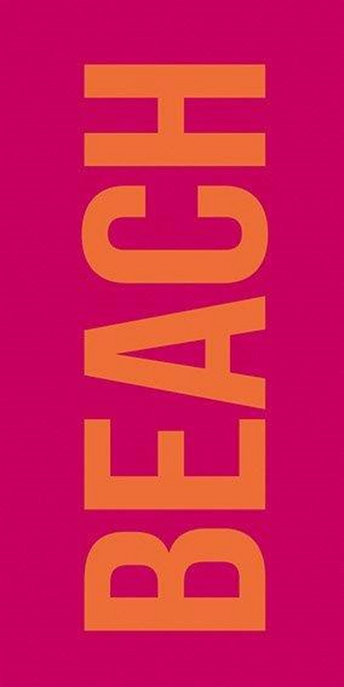 BRISAČA ZA NA PLAŽO  Beach     90/180 cm        rdeča  - rdeča, Konvencionalno, tekstil (90/180cm) - Cawoe