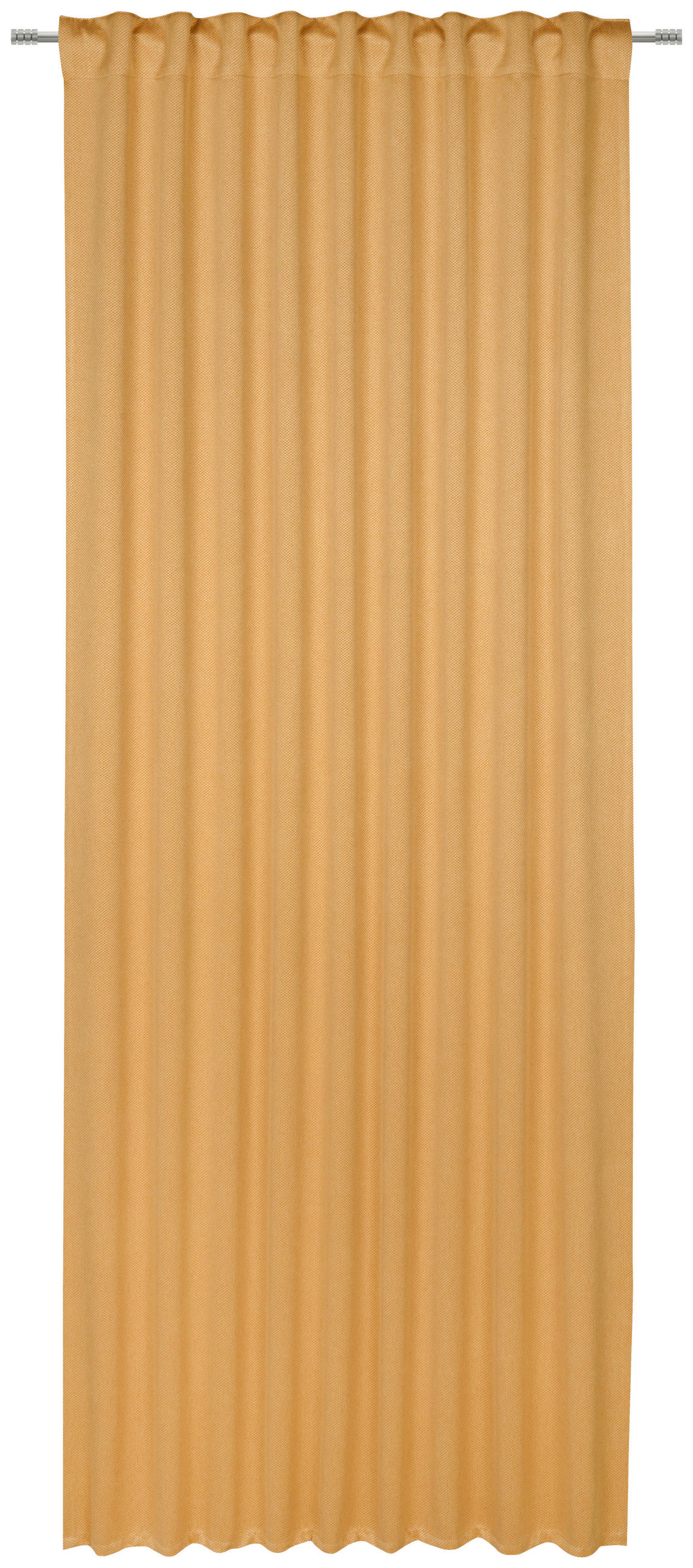 HOTOVÝ ZÁVĚS, neprůsvitné, 135/245 cm - žlutá, Basics, textil (135/245cm) - Esposa