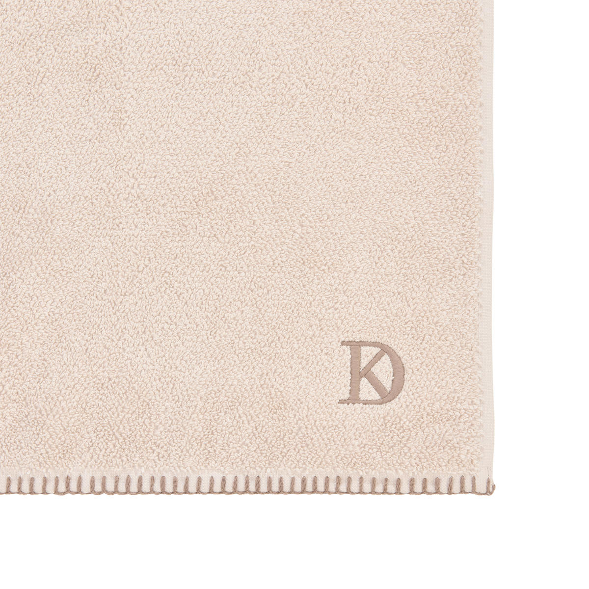RUČNÍK, 50/100 cm, béžová - béžová, Konvenční, textil (50/100cm) - Dieter Knoll