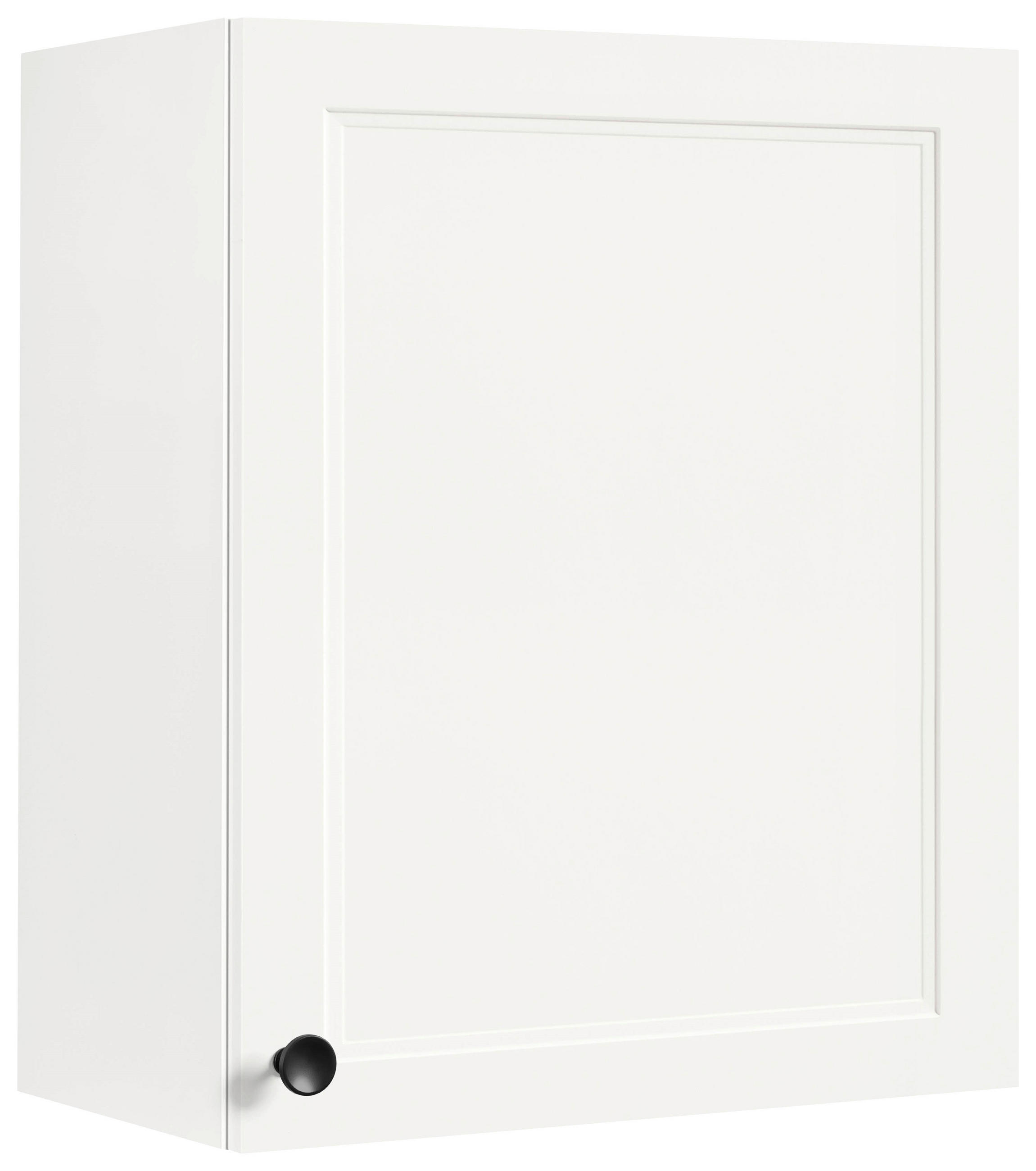 KÜCHENOBERSCHRANK 60/72/35 cm  in Weiß  - Schwarz/Weiß, MODERN, Holzwerkstoff/Metall (60/72/35cm) - Nobilia