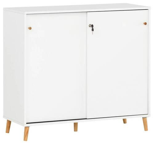 AKTENSCHRANK Weiß - Weiß, MODERN, Holzwerkstoff (100,1/92,6/41cm) - MID.YOU