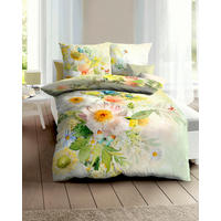 POSTELJNINA Camila - Designer 140/200 cm saten rumena  - rumena, Konvencionalno, tekstil (140/200cm) - Kaeppel