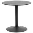 BISTROTISCH in Holzwerkstoff 80/80/75 cm  - Schwarz, Design, Holzwerkstoff/Metall (80/80/75cm) - Ambia Home