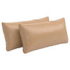 NIERENKISSEN  - Cappuccino, Konventionell, Leder (65/25cm) - Sit & More