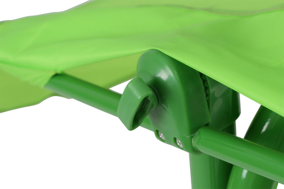 Kinder-Hollywoodschaukel 115/118/75 cm  - Grün, MODERN, Textil/Metall (115/118/75cm) - Siena Garden