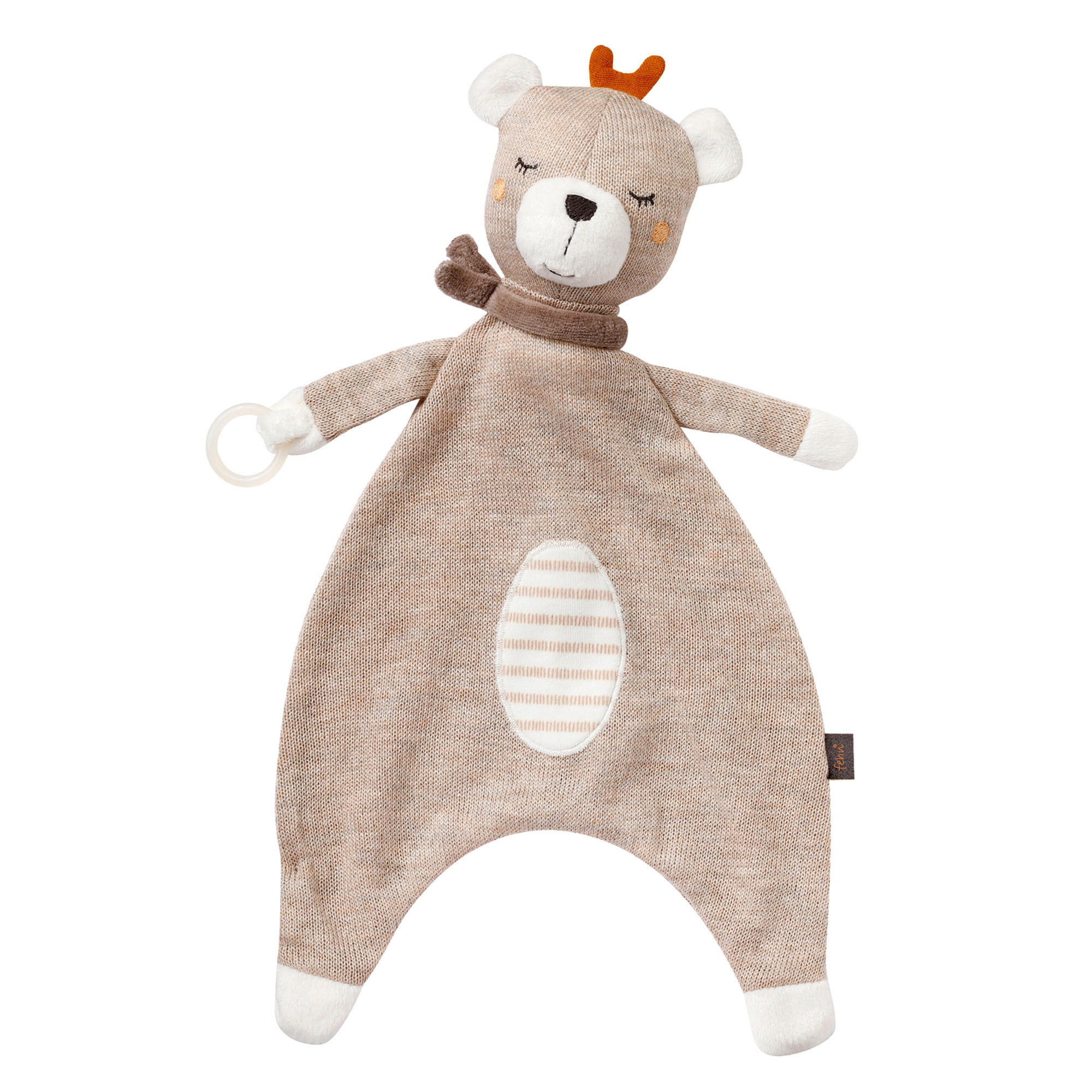 SCHMUSETUCH Classic Stars  - Hellbraun, Basics, Textil (34/19/6,5cm) - Fehn
