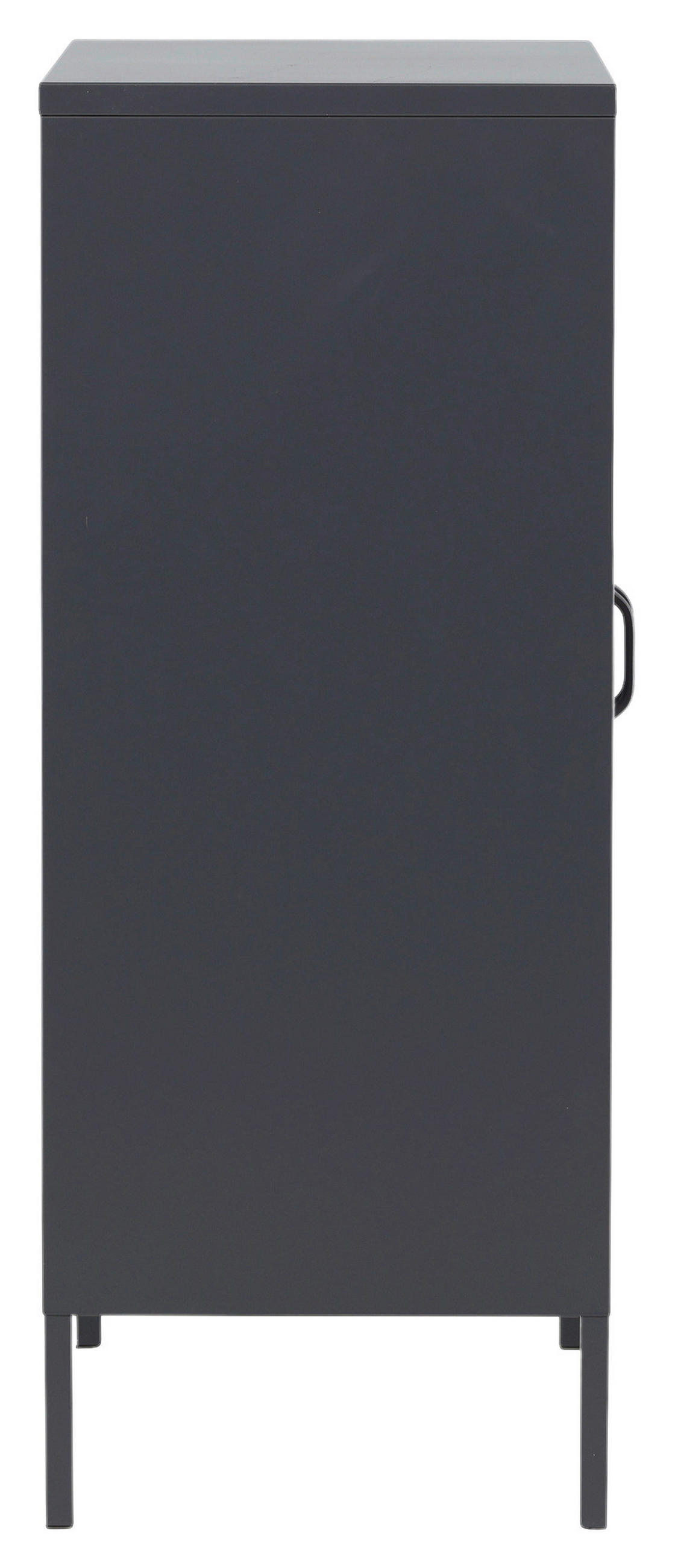 SIDEBOARD  in 80/101.5/40 cm  - Schwarz, Design, Metall (80/101.5/40cm) - Livetastic