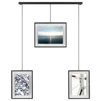 COLLAGERAM 45,7/2,5/67 cm  - svart, Design, metall/glas (45,7/2,5/67cm) - Umbra