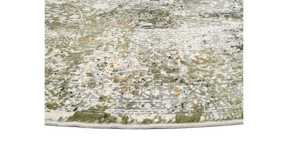WEBTEPPICH 160 cm Avignon Grau, Grün rund  - Grau/Grün, Design, Textil (160cm) - Dieter Knoll