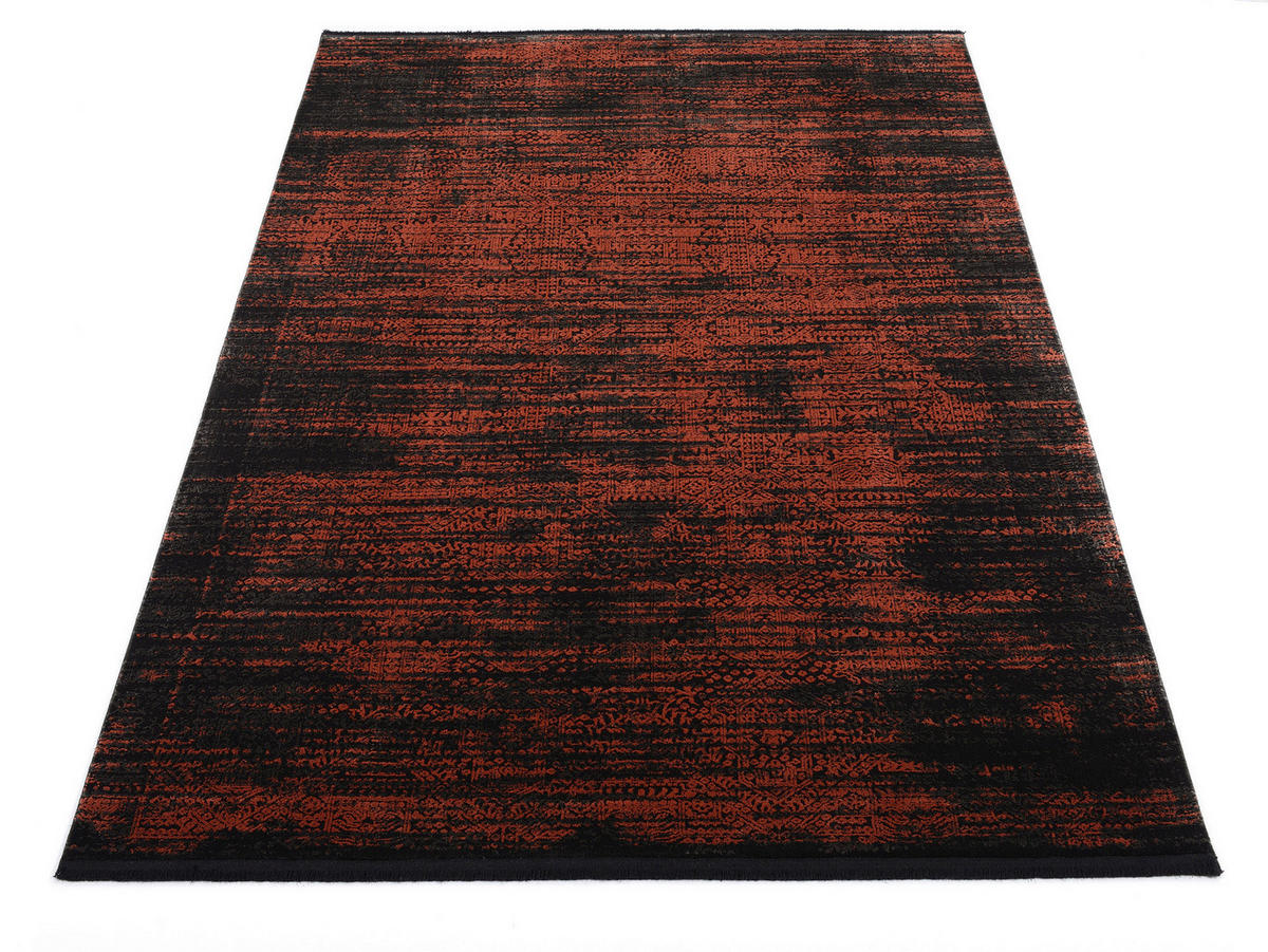 WEBTEPPICH  Wohnzimmer 116/170 cm Rio Kupferfarben rechteckig  - Kupferfarben, Design, Textil (116/170cm) - Dieter Knoll