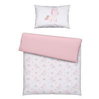 BABYBETTWÄSCHE 100/135 cm  - Multicolor/Rosa, Basics, Textil (100/135cm) - Patinio