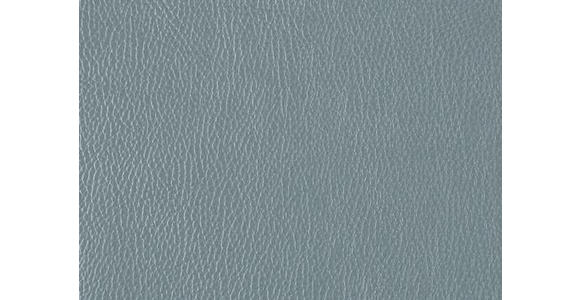 2,5-SITZER  in Echtleder Blau   - Blau/Schwarz, Design, Leder/Metall (200/102/92cm) - Johann Jakob